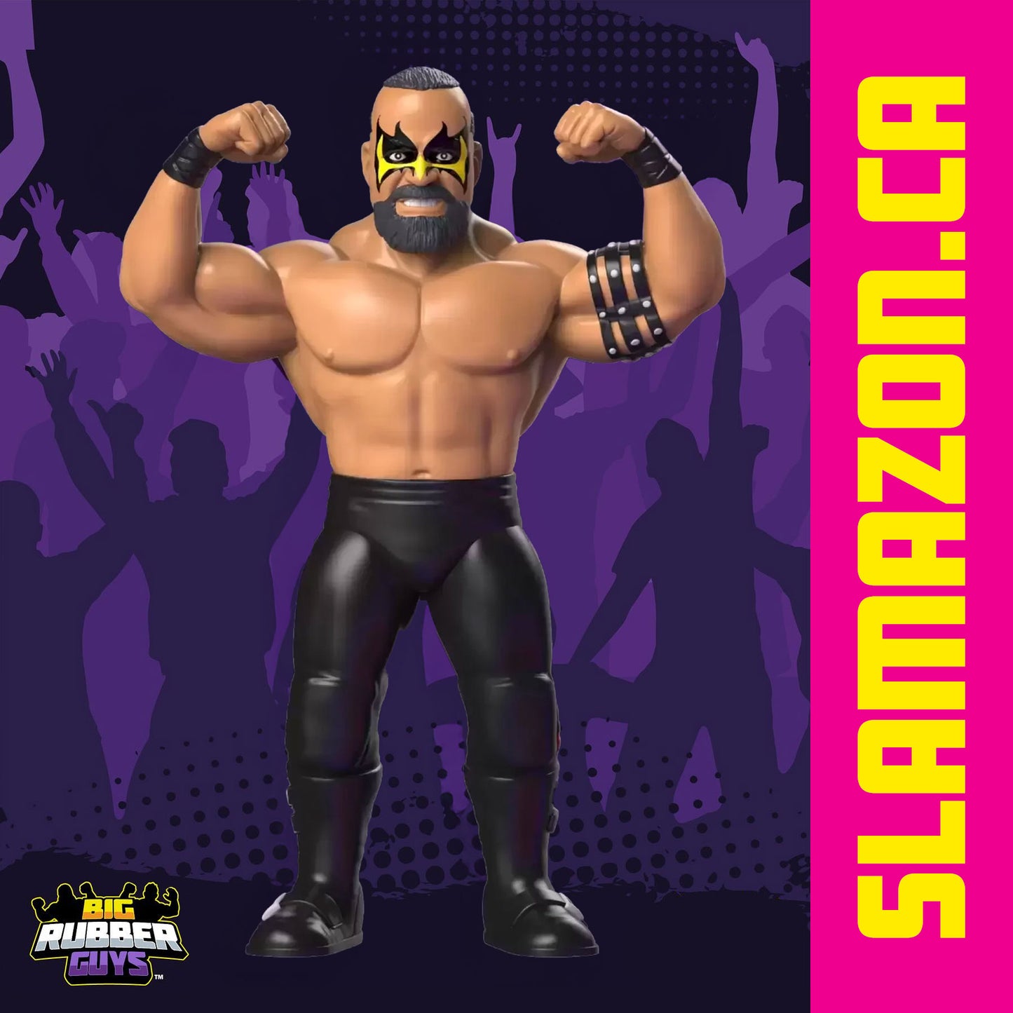 Big Rubber Guys Barbarian LJN style wrestling figure available at slamazon.ca