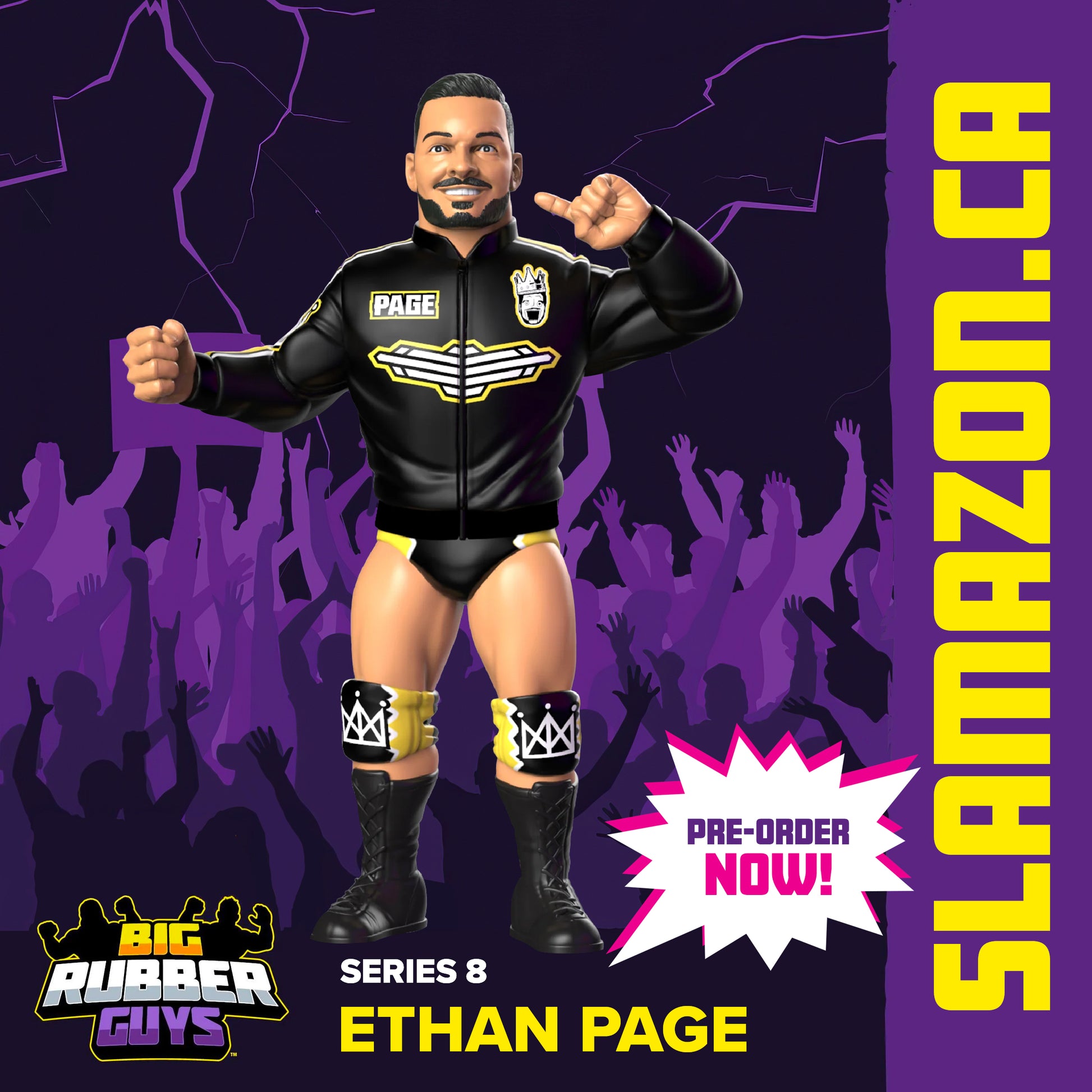 Big Rubber Guys Ethan Page figure available at www.slamazon.ca