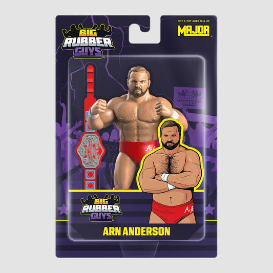Big Rubber Guys Arn Anderson figure available at slamazon.ca and slamcollectibles.com