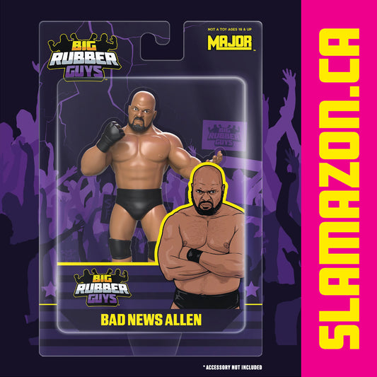 Big Rubber Guys Bad News Allen figure available in Canada at slamazon.ca