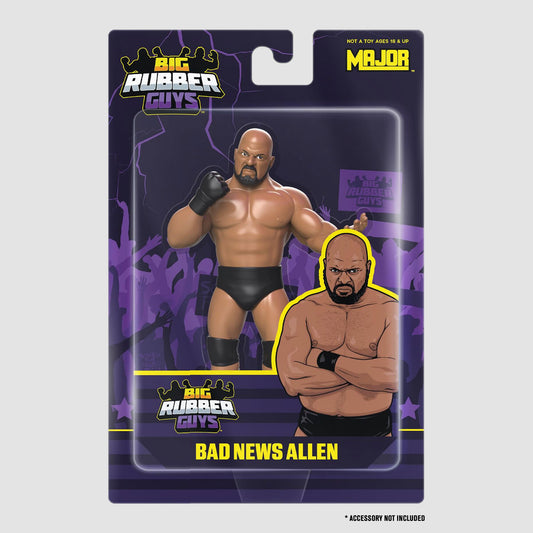 Big Rubber Guys Bad News Allen figure available in Canada at slamazon.ca and slamcollectibles.com
