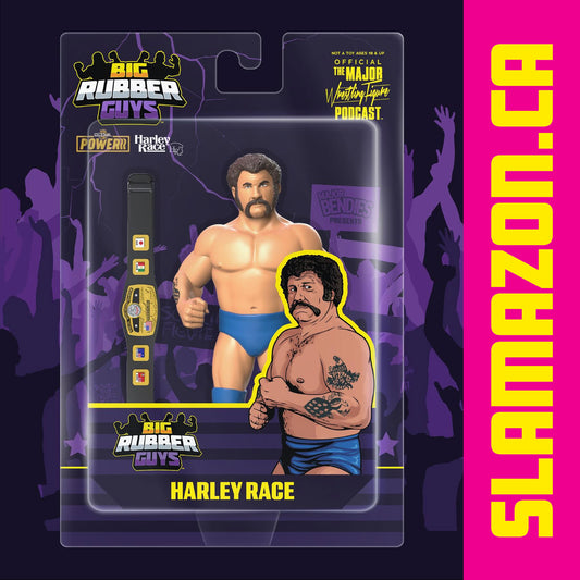 Big Rubber Guys Harley Race figure available at slamazon.ca