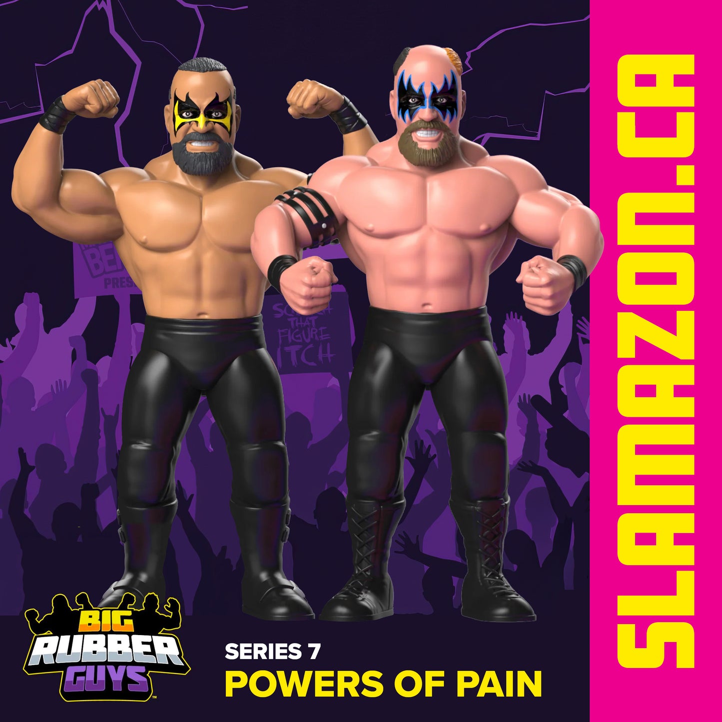 (IN STOCK) Big Rubber Guys Series 7 Powers of Pain Warlord and Barbarian Figures