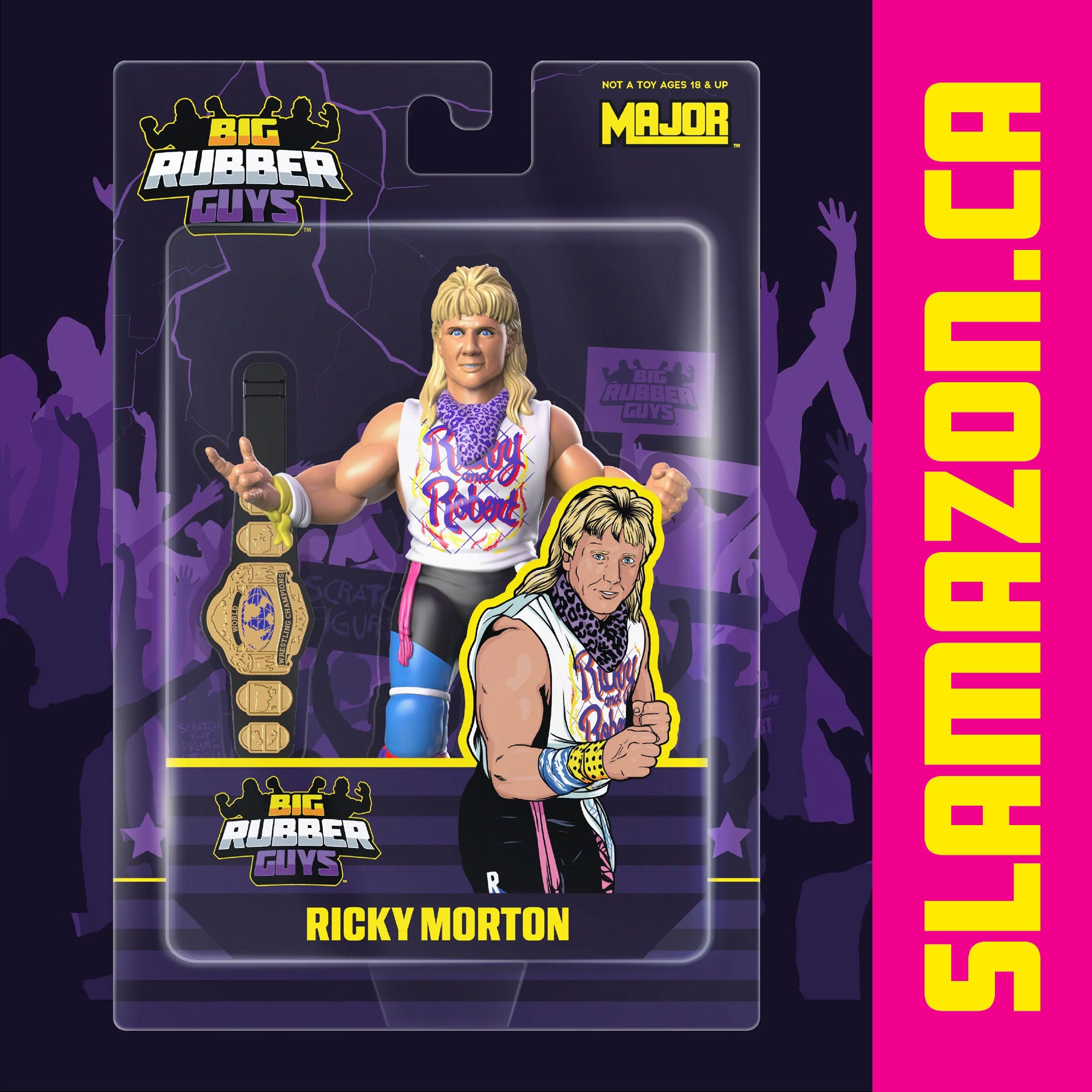 Big Rubber Guys Rock 'N' Roll Express Ricky Morton available at www.slamazon.ca