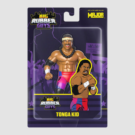 Big Rubber Guys Tonga Kid figure available at slamazon.ca and slamcollectibles.com