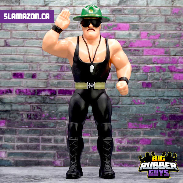 Sgt Slaughter Big Rubber Guys LJN Style Figure