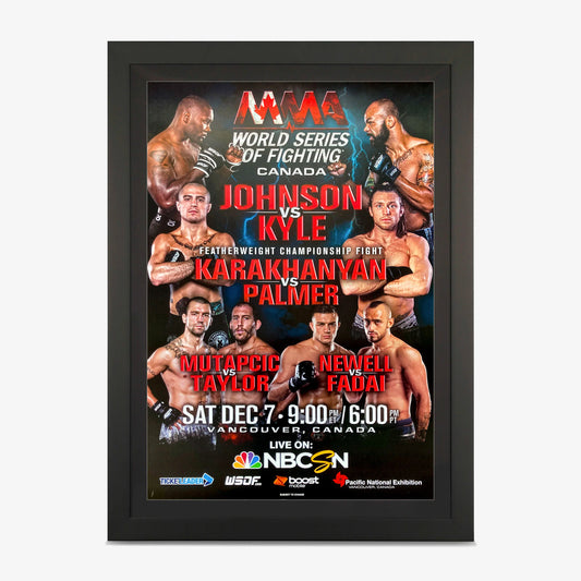 WSOF 7 cancelled MMA poster available at www.slamazon.ca