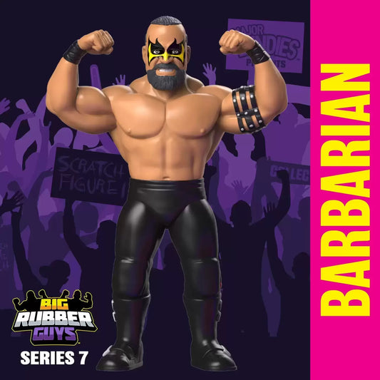 (IN STOCK) The Barbarian Big Rubber Guys Series 7 Figure