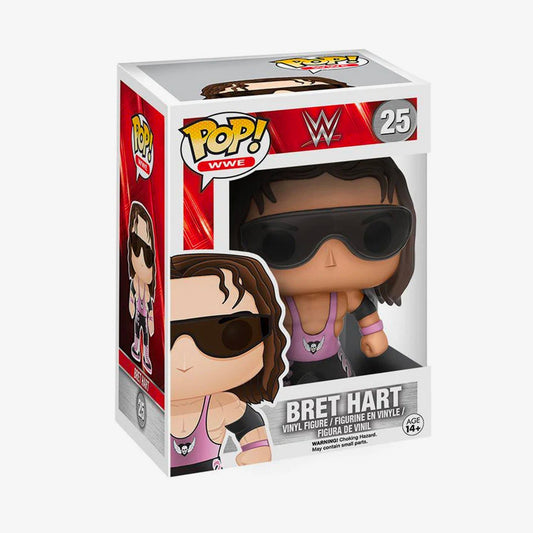 Bret Hart WWE Funko Pop figure available at www.slamazon.ca