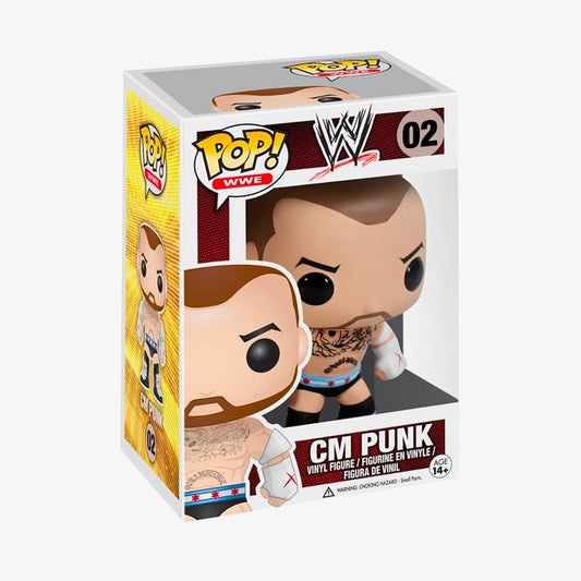 CM Punk WWE Funko Pop figure available at www.slamazon.ca