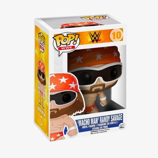 Macho Man Randy Savage WWE Funko Pop figure available at www.slamazon.ca