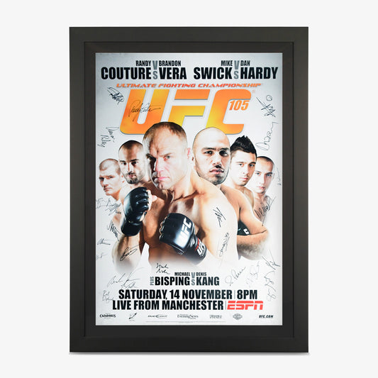 UFC 105 Autographed Event Poster - Fightabilia