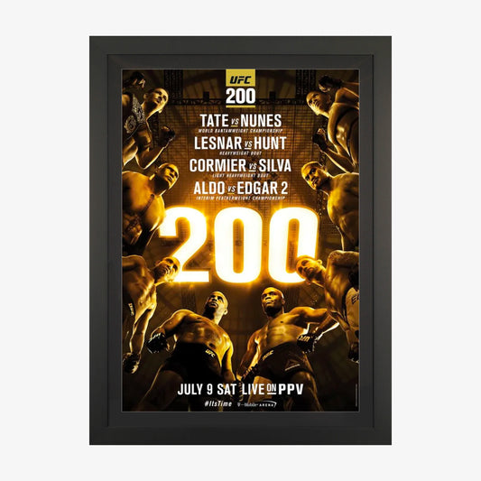 UFC 200: Cormier vs Silva Poster - Fightabilia