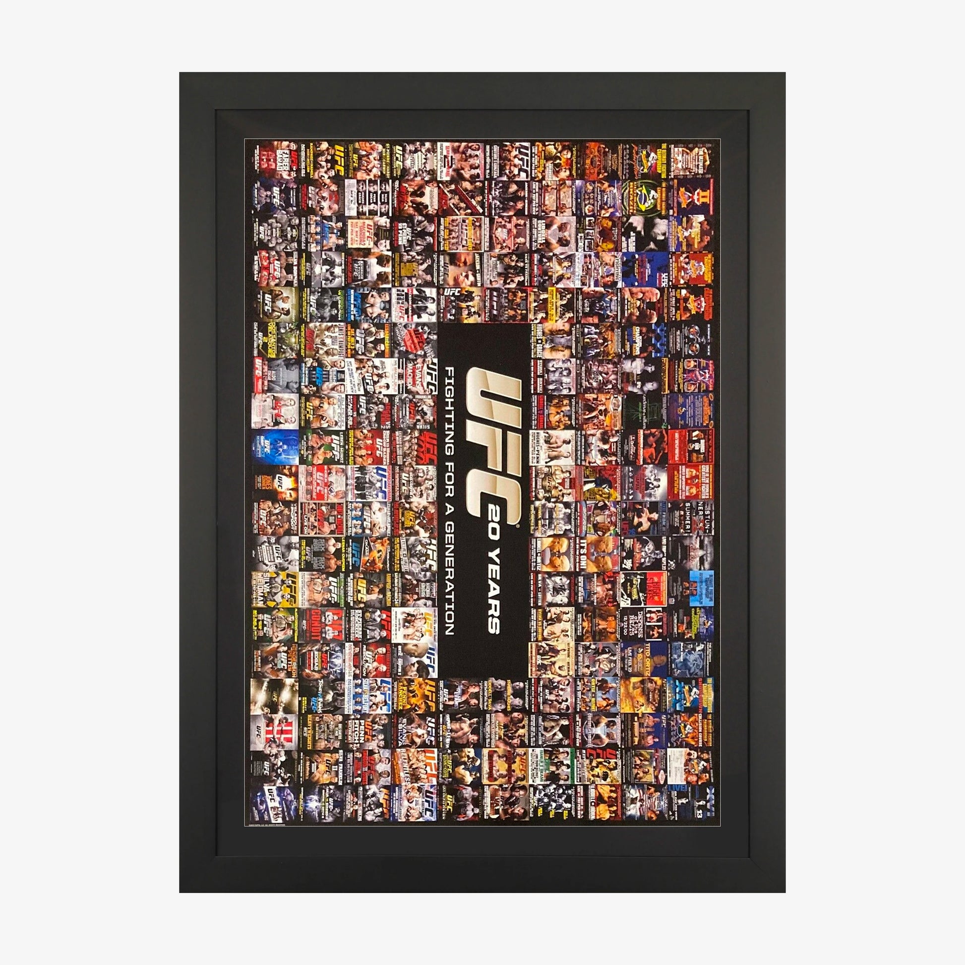 UFC 20 Years Poster - Fightabilia