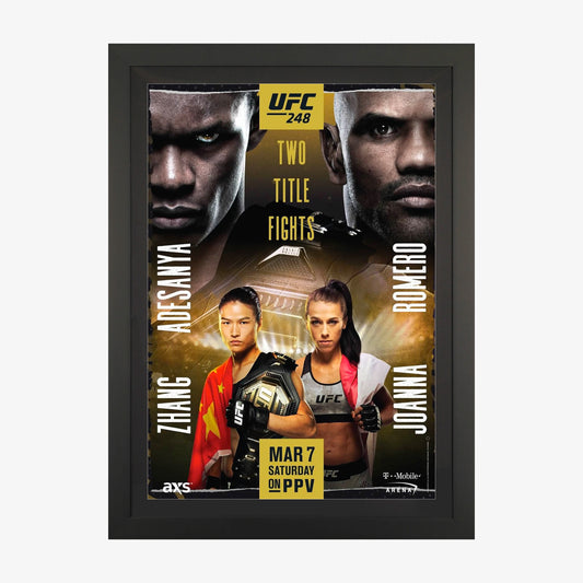 UFC 248: Adesanya vs Romero Poster - Fightabilia