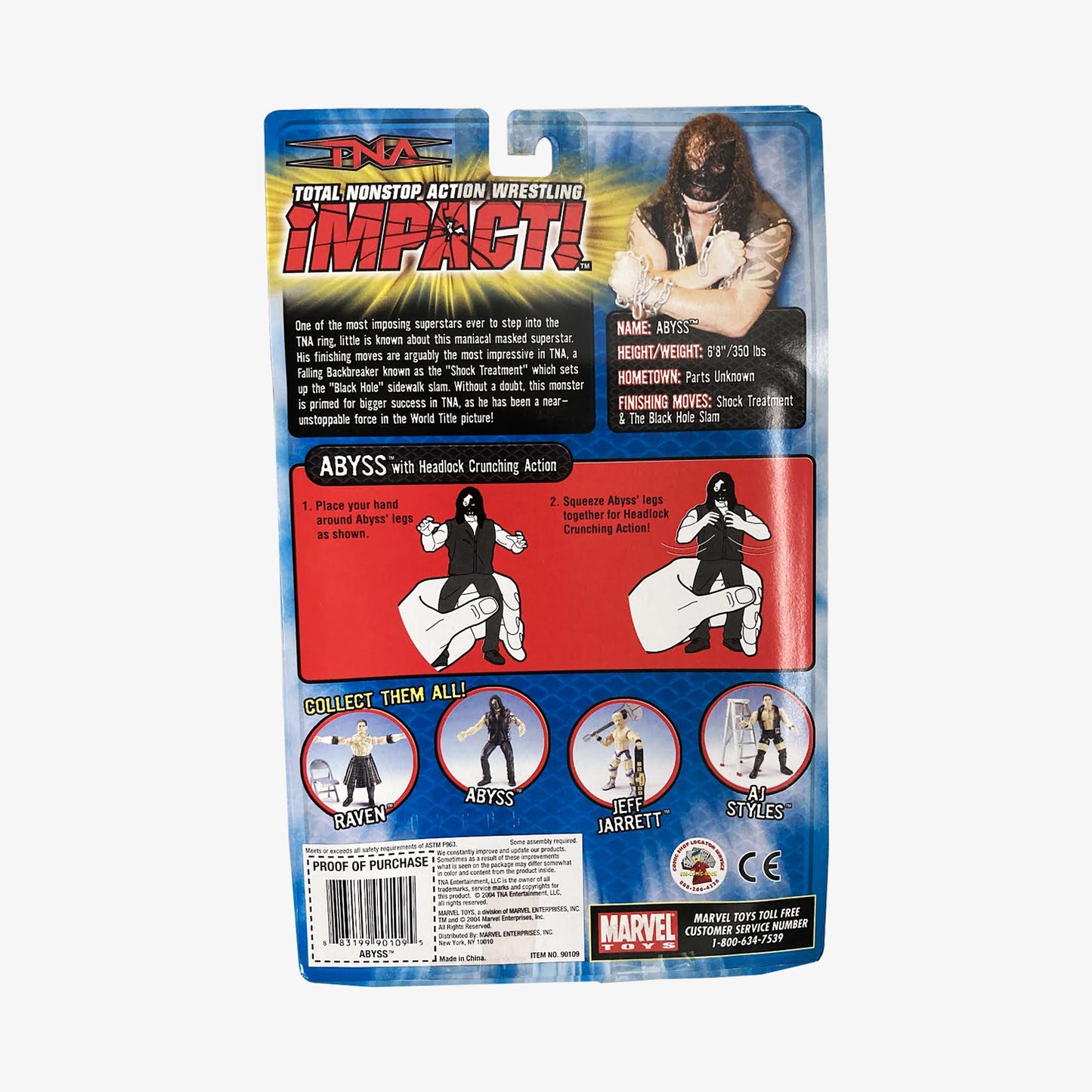 TNA Wrestling Marvel Series 1 - Abyss