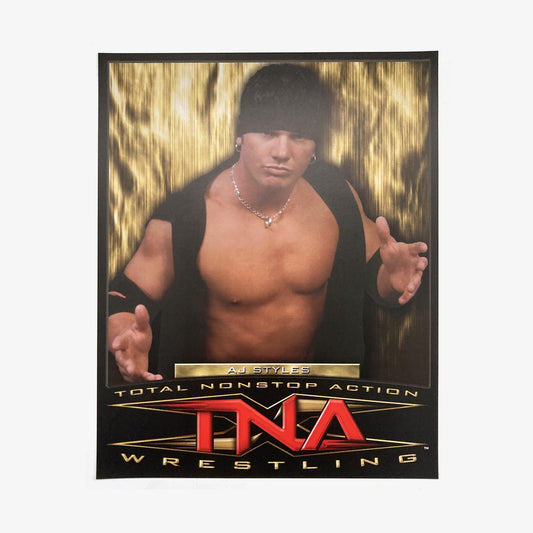 TNA Wrestling AJ Styles Unsigned 8x10 from Fightabilia.com