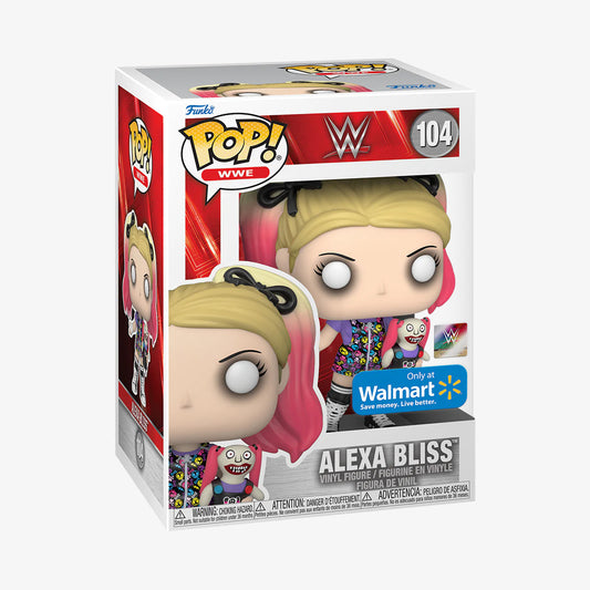 WWE Funko Pop #104 Alexa Bliss (Walmart Exclusive) figure from Fightabilia.com