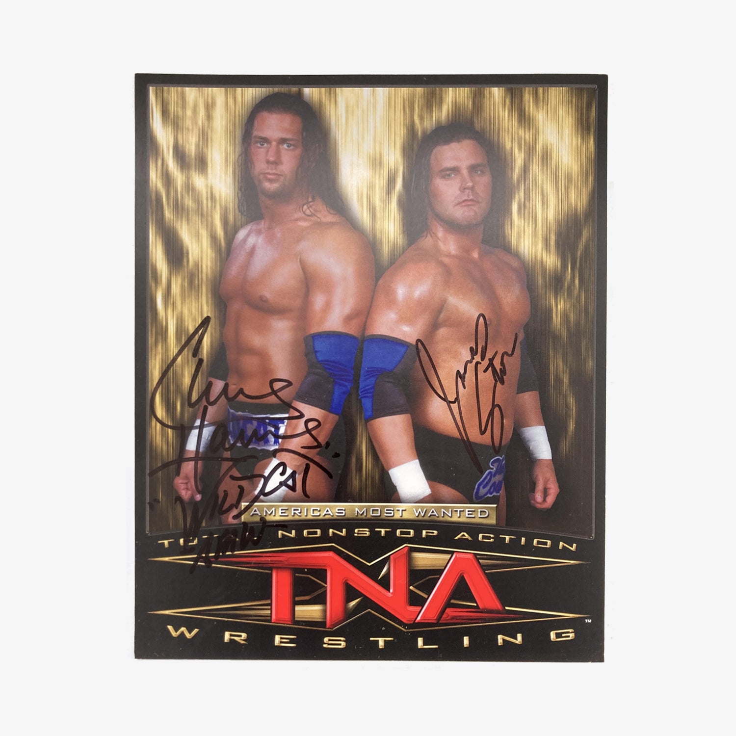 TNA Wrestling America's Most Wanted Autographed 8x10 from Fightabilia.com