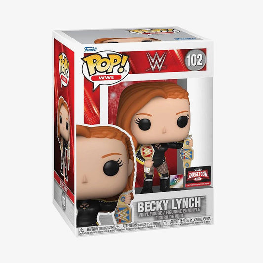 WWE Funko Pop #102 Becky Lynch (TargetCon Exclusive) figure from Fightabilia.com