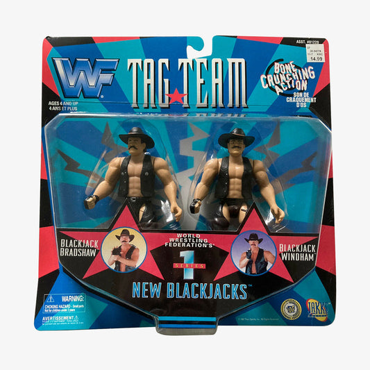 WWF Jakks Pacific Tag Teams Series 1 The New Blackjacks available at slamazon.ca