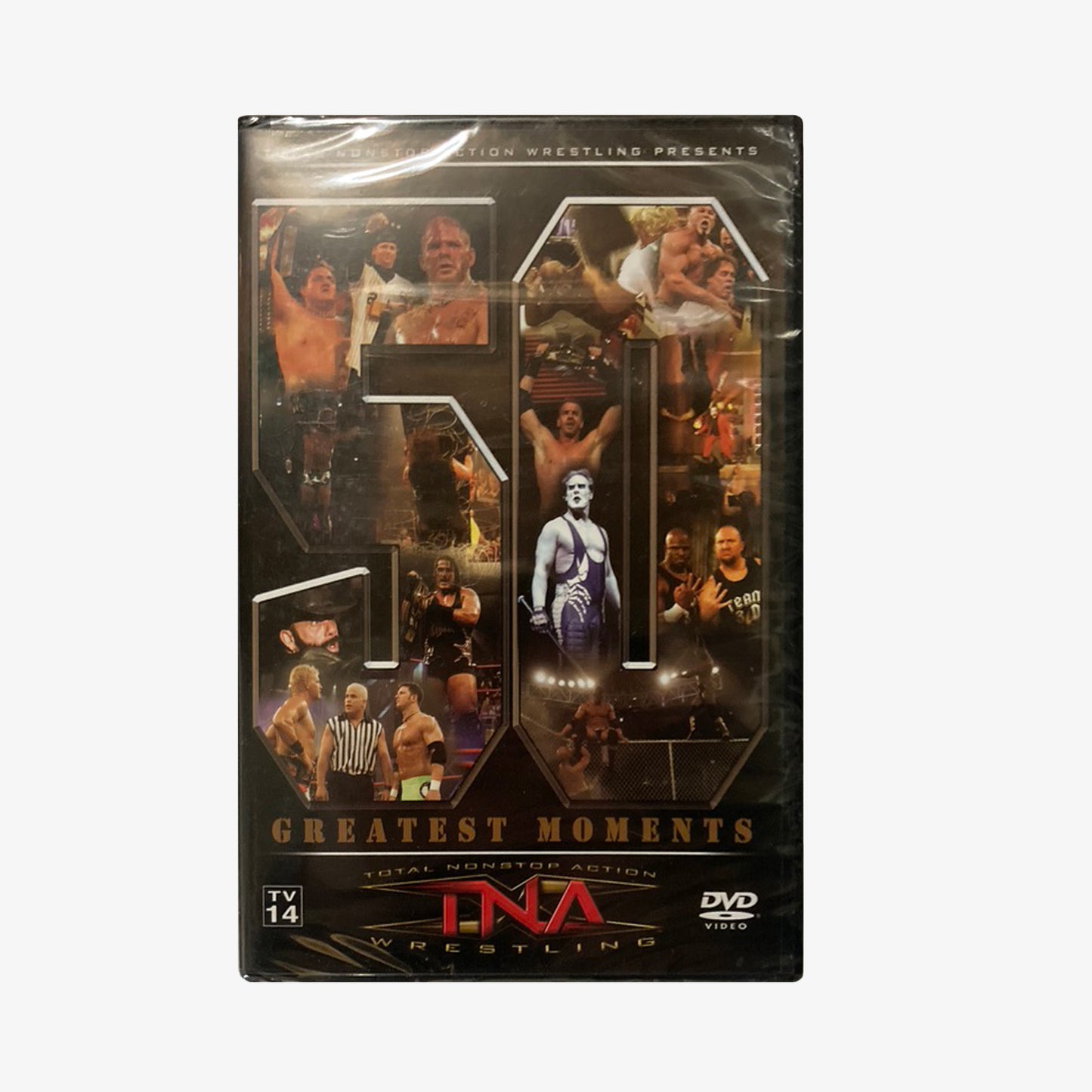 TNA Wrestling 50 Greatest Moments DVD from Fightabilia.com