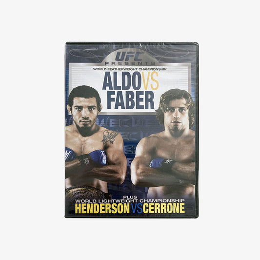 UFC Presents Aldo vs Faber