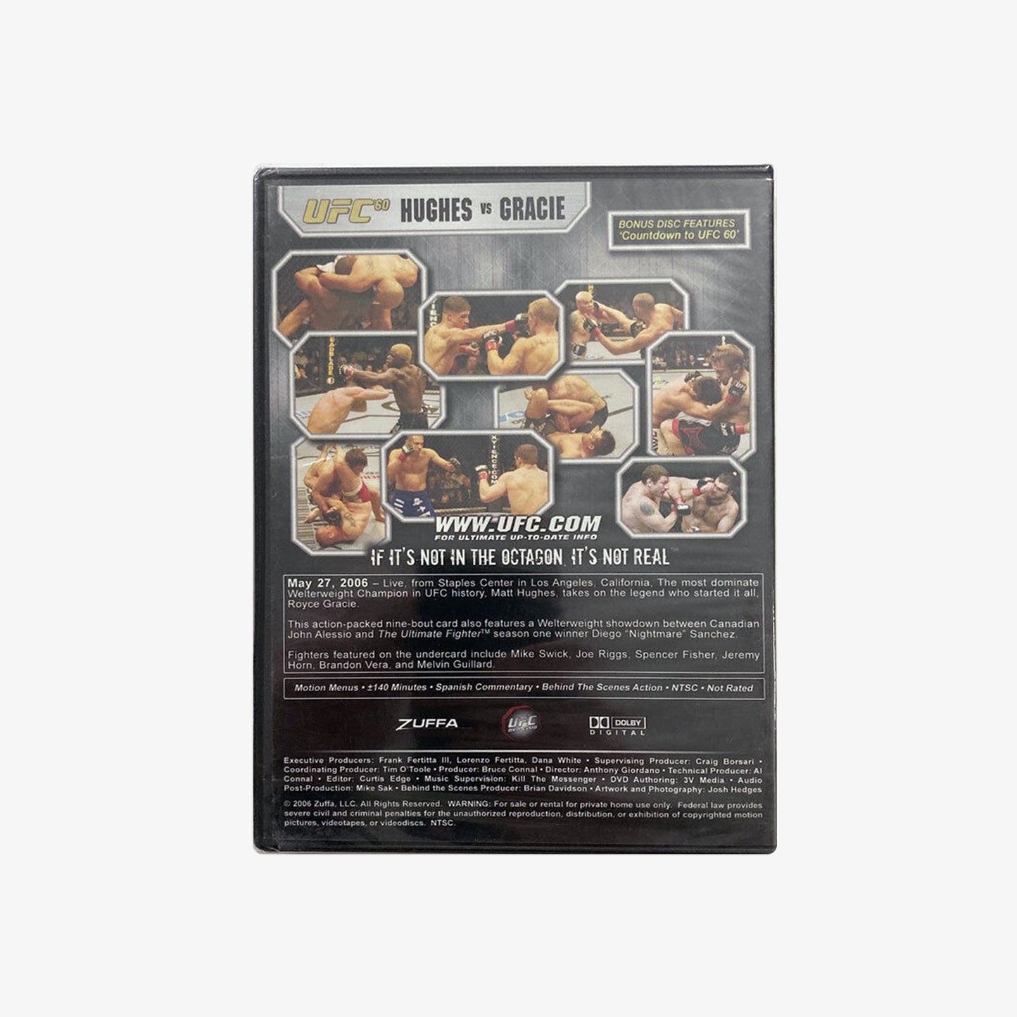 UFC 60 DVD Club Exclusive