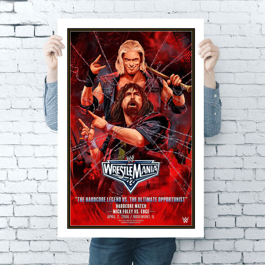 WWE WrestleMania 22 Poster - Fightabilia