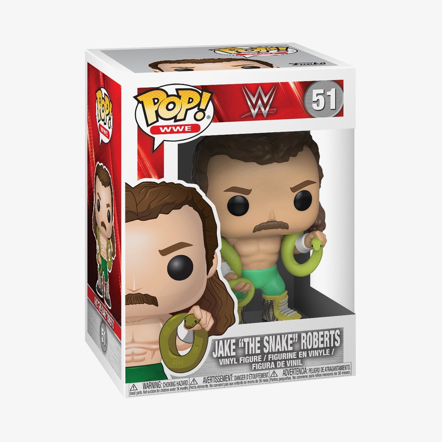 Jake "The Snake" Roberts - Fightabilia