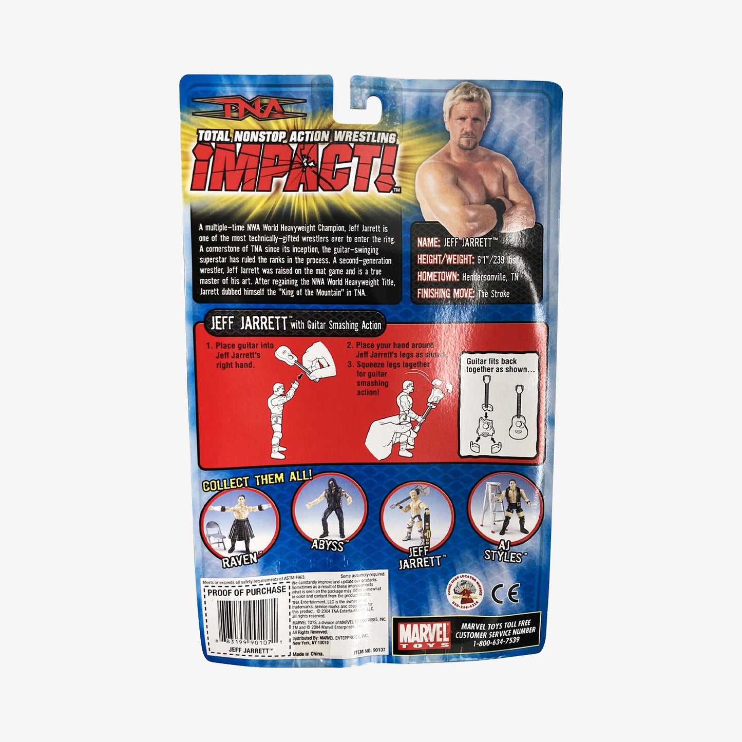 TNA Wrestling Marvel Series 1 - Jeff Jarrett