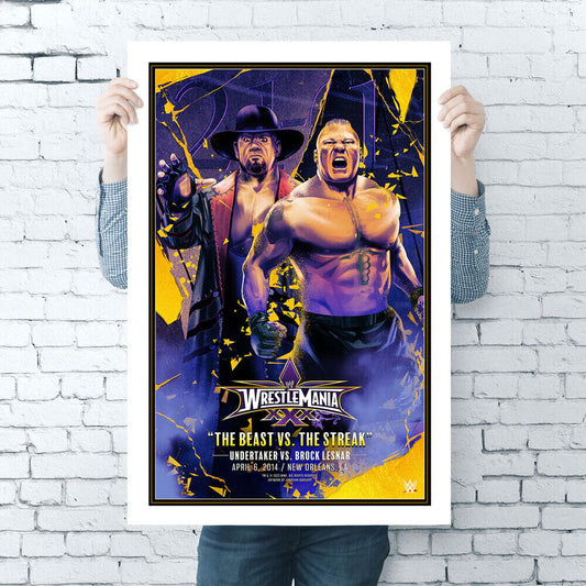 WWE WrestleMania 30 Poster - Fightabilia