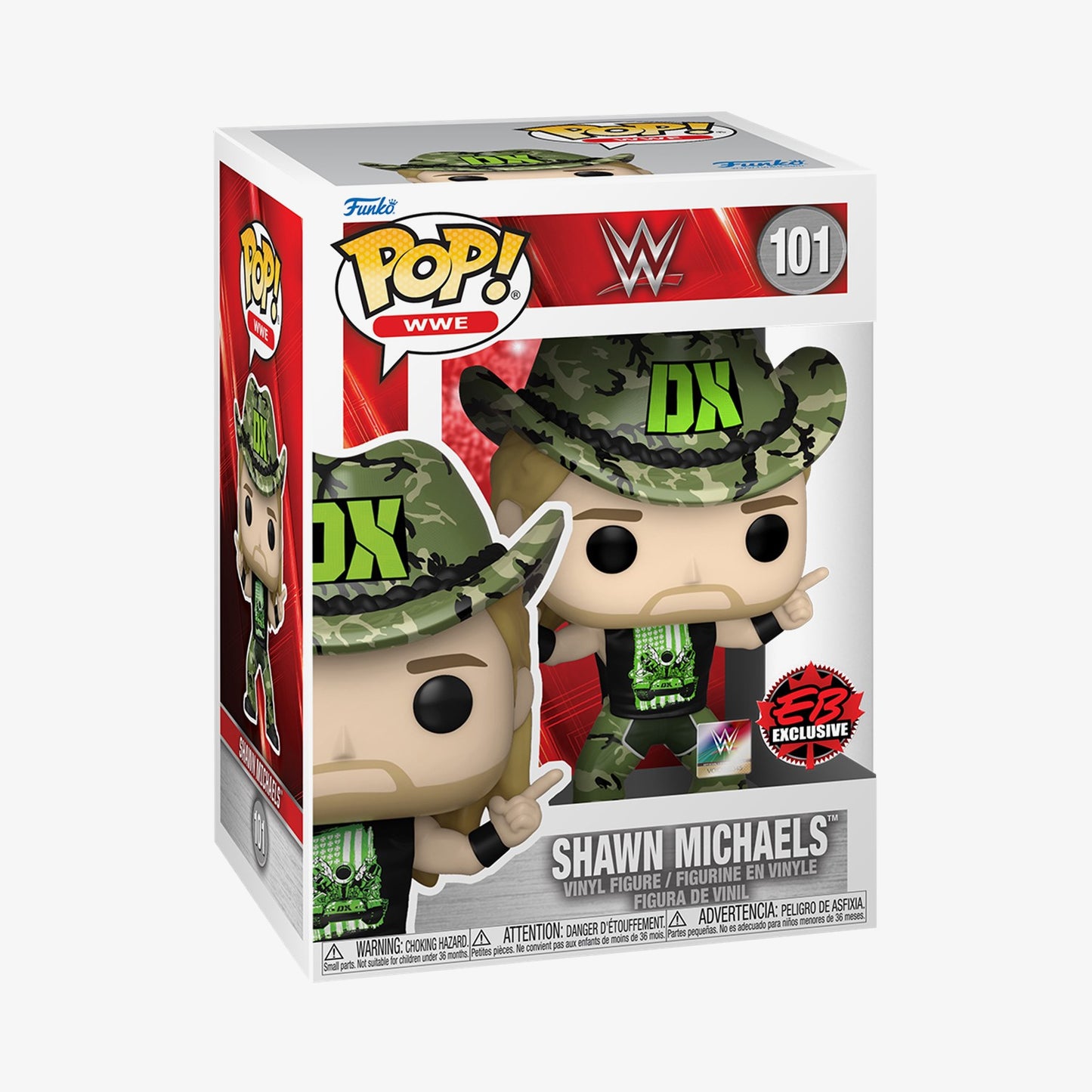 Funko Pop WWE Shawn Michaels (EB Exclusive) - Fightabilia