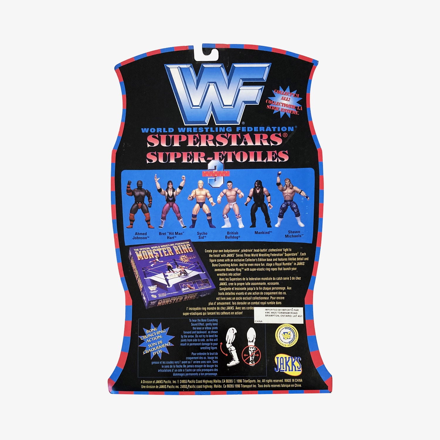 WWF Jakks Pacific Series 3 Shawn Michaels available at slamazon.ca