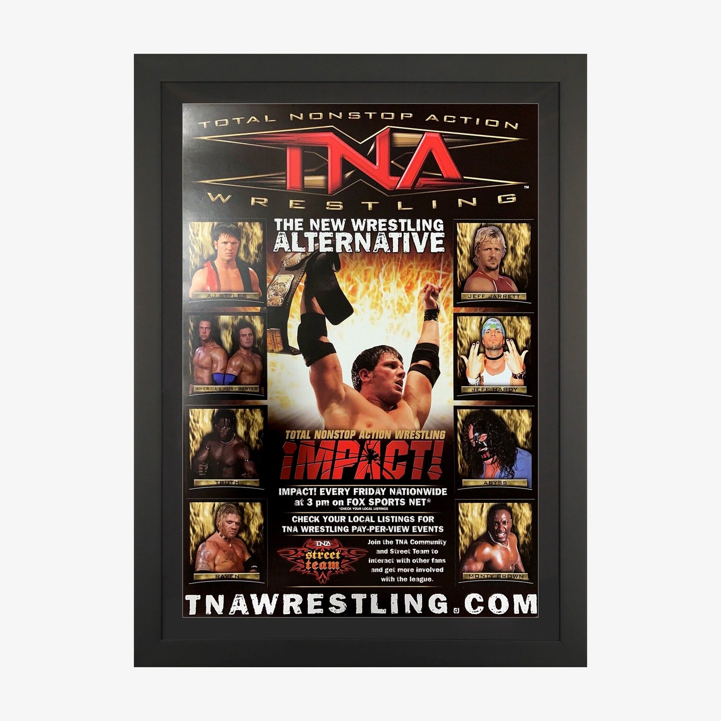 TNA Wrestling Impact Poster