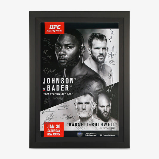 UFC on FOX 18: Johnson vs Bader Event Poster - Fightabilia